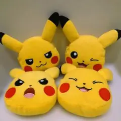 ポケモン　ポケットモンスター いろんなおかお 顔型ミニポーチ～ピカチュウ～