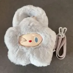 美品！！未使用！ラブブ　ふわふわショルダーバッグ