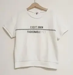 PINK-latte＊ピンクラテ＊ワッフル生地半袖Tシャツ＊カットソー＊150