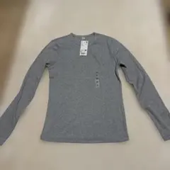 ユニクロ UNIQLO ソフトリブクルーネックTシャツ Mサイズ