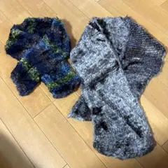 ハンドメイドマフラー未使用品 メルカリ便発送