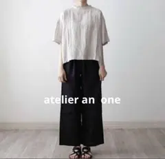 美品 atelier an one アトリエアンワン ショートスリーブ リネン ブラウス サイズ1 グレー レディース 古着 中古 USED 2026年最新】アトリエアンワンの人気アイテム - メルカリ