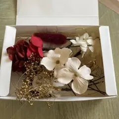 ドライフラワー髪飾りセット