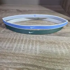 NIKE ナイキ ヘアバンド ヘッドバンド チップスウッシュ　プリンテッド　緑青