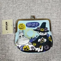 MOOMIN ムーミン がま口 ポーチ 刺繍のサムネイル