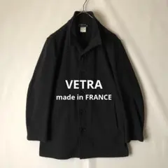 【冬物】フランス製 VETRA べトラ コート ダークグレー 38