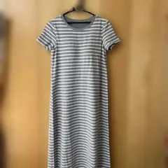 【UNIQLO】ブラワンピース ボーダー L