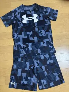 アンダーアーマー 160cm YXL 半袖 Tシャツ 短パン パンツ　上下セット