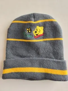 ディズニー プーさん ニット帽 グレー