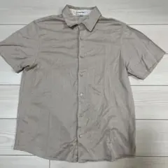 Calvin Klein 半袖シャツ Mサイズ ベージュ