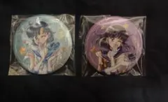 セーラームーン ローソン オーロラ ラメ缶バッジ 笑顔 B セーラー