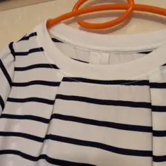 NATURAL BASIC ボーダー 半袖 Tシャツ Mサイズのサムネイル