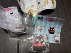 くら寿司 すしペット しゃりパンダ ぐんかんにゃんこ お出掛けかニャ 3個セットのサムネイル