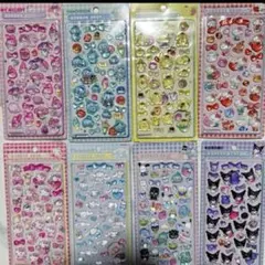 サンリオ sanrio ボンボンドロップシール　8枚セット