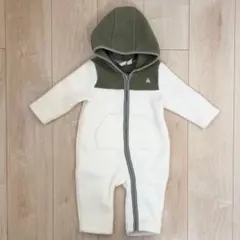 baby Gap フード付きフリースロンパース 70cm 冬