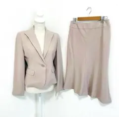 新品　eW ジャケット&スカート　セットアップスーツ　ピンク