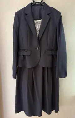 セレモニースーツ　紺色　3点セット　卒業式