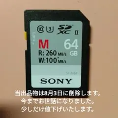 SONY XQD 128GB メモリーカード QD-G128E 美品 - メルカリ