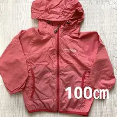 mont-bell フード付きピンクジャケット　ナイロン　軽量