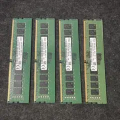 SKhynix DDR4 PC4-2666V 64GB 16GB×4枚 ①