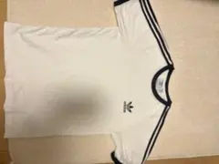 adidas ホワイト Tシャツ M