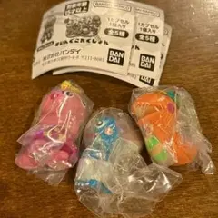 新ざわざわ森のがんこちゃん すいんぐこれくしょん ３種セット キーホルダー