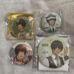 うたプリ　愛島セシル　缶バッジ　4個セット