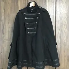 PUNK RAVE ケープコート・ ポンチョ ゴスロリ 黒　お値下げしました！