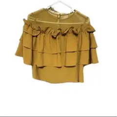 【新品】Ameri/UNDULATE SHEER TOPのサムネイル