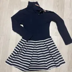 プチバトー　ワンピース　6ans 120cm