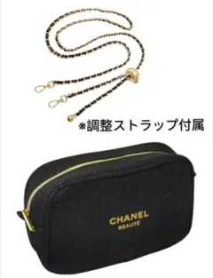 新品 シャネル ポーチ 調整可能 ショルダーストラップ付きのサムネイル