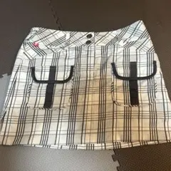 FILA GOLF チェック柄スカート Mサイズ