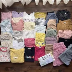 豪華すぎるまとめ売り　女の子　130 ファミリア　セラフ　ミキハウスなどなど