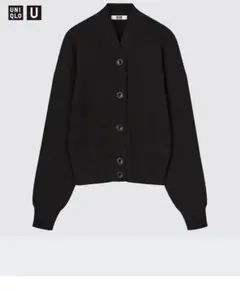 UNIQLO U ブラック カーディガン 長袖