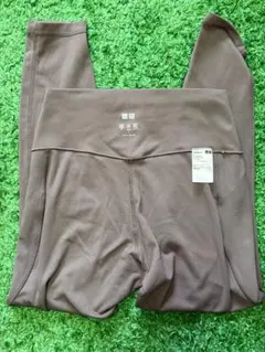 UNIQLO AIRism レディース レギンス Lサイズ ブラウン系