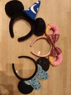 ディズニーランドカチューシャ（３点おまとめ）