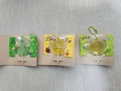 디즈니 캐릭터 롤리팝 키홀더 3종 세트