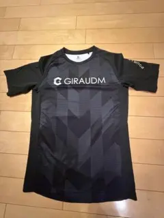 GIRAUDM サッカー半袖シャツ ブラック Lサイズのサムネイル