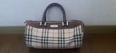 BURBERRY チェック柄 ハンドバッグ