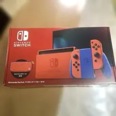 Nintendo Switch マリオレッド×ブルー セット　SDカード付き