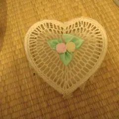 ハートの小物入れ