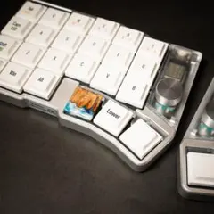 LAK 1u ウッドレジン　ロープロファイルキーキャップ