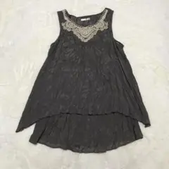 y2k フェアリーコア 森ガール チュニック ワンピース 大きいサイズ 4L