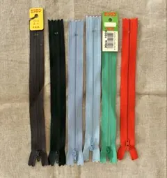 YKKエフロンファスナー　20㎝　6本セット