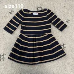 snidel 女の子用 長袖ワンピース 110