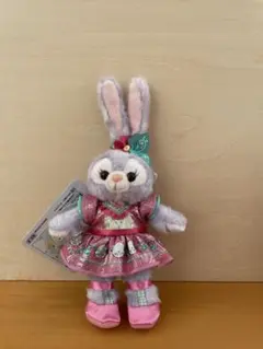 TDSダッフィー フレンズぬいぐるみバッジ2019イースター　ステラルー