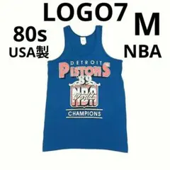 80s USA製 LOGO7 NBA デトロイト ピストンズ タンクトップのサムネイル