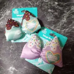 ディズニーリゾート　パルパルーザ　ヴァネロペ　ヘアゴム　ミントグリーン　パープル