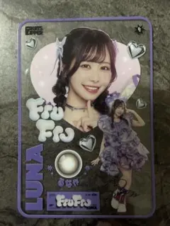 仲川瑠夏 クリアカード FRUITSZIPPER フルーツジッパー