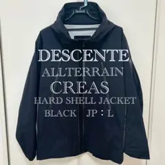 DESCENTE／ALLTERRAIN／CREAS／Black／size：L